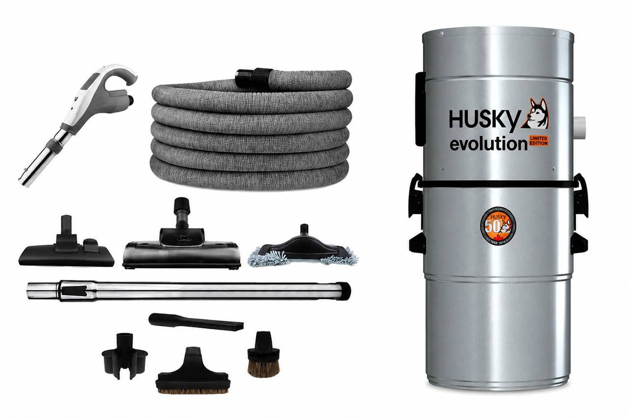 Husky Evolution — Odkurzacz Centralny